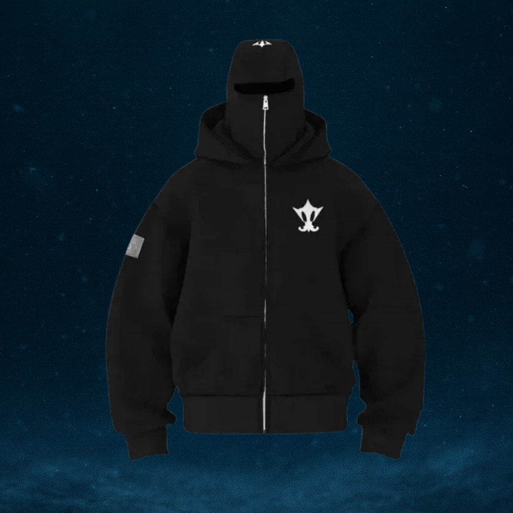 Arctic Storm Defense | Winter Jacket with Integrated Balaclava Hood