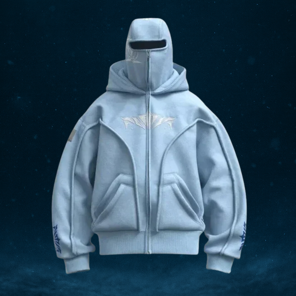 Arctic Storm Defense | Winter Jacket with Integrated Balaclava Hood