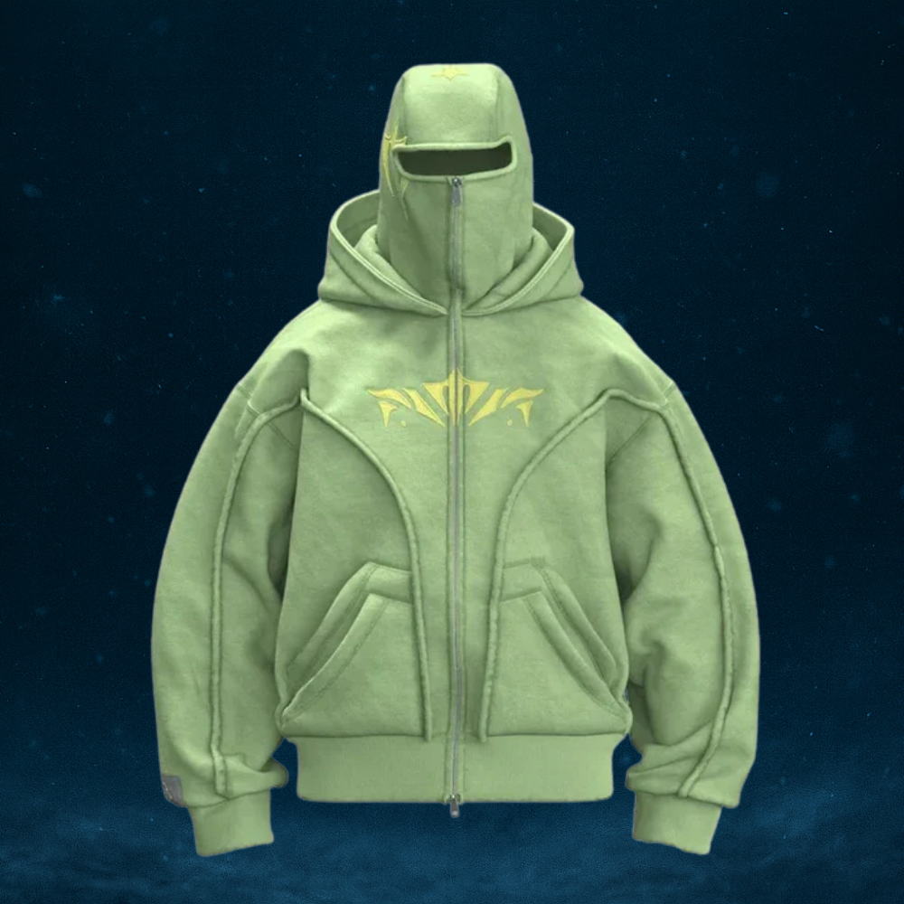 Arctic Storm Defense | Winter Jacket with Integrated Balaclava Hood